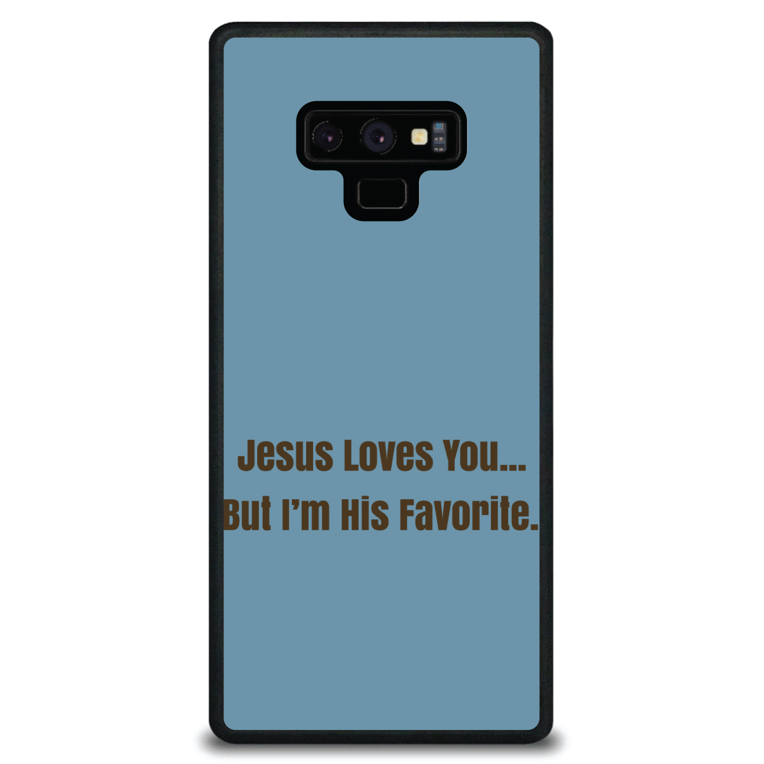 Hard Case Cover for Samsung Galaxy Note Jesus Loves You But I'm Favorite - Picture 6 of 7