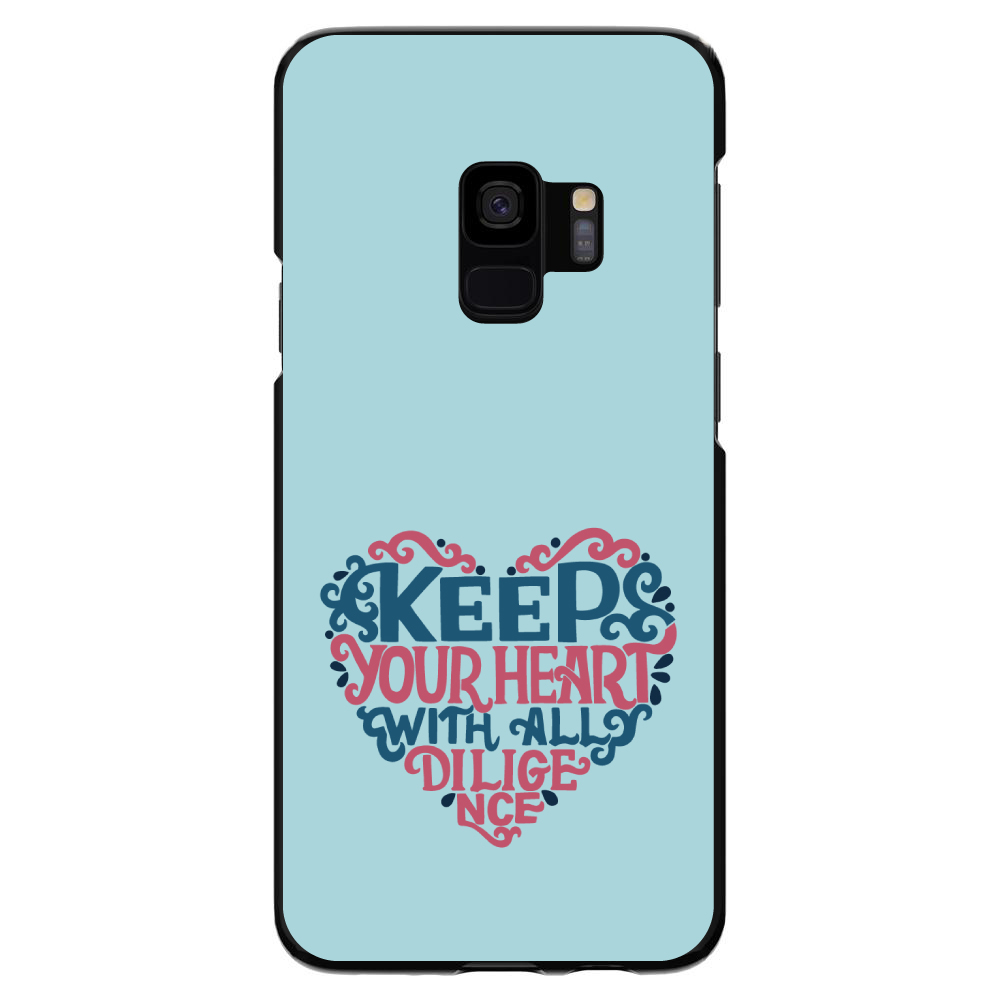 Hard Case Cover for Samsung Galaxy S Keep Your Heart With All Diligence - Picture 5 of 6