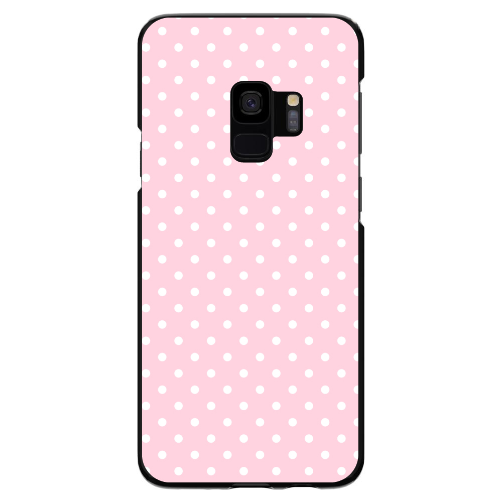 Hard Case Cover for Samsung Galaxy S Pink & White Polka Dot Pattern - Picture 5 of 6