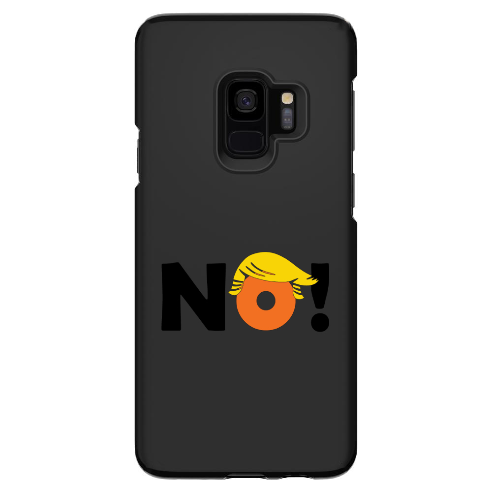 Hard Case Hülle für Samsung Galaxy S OHNE - Schwarz Anti Trump - Bild 5 von 6