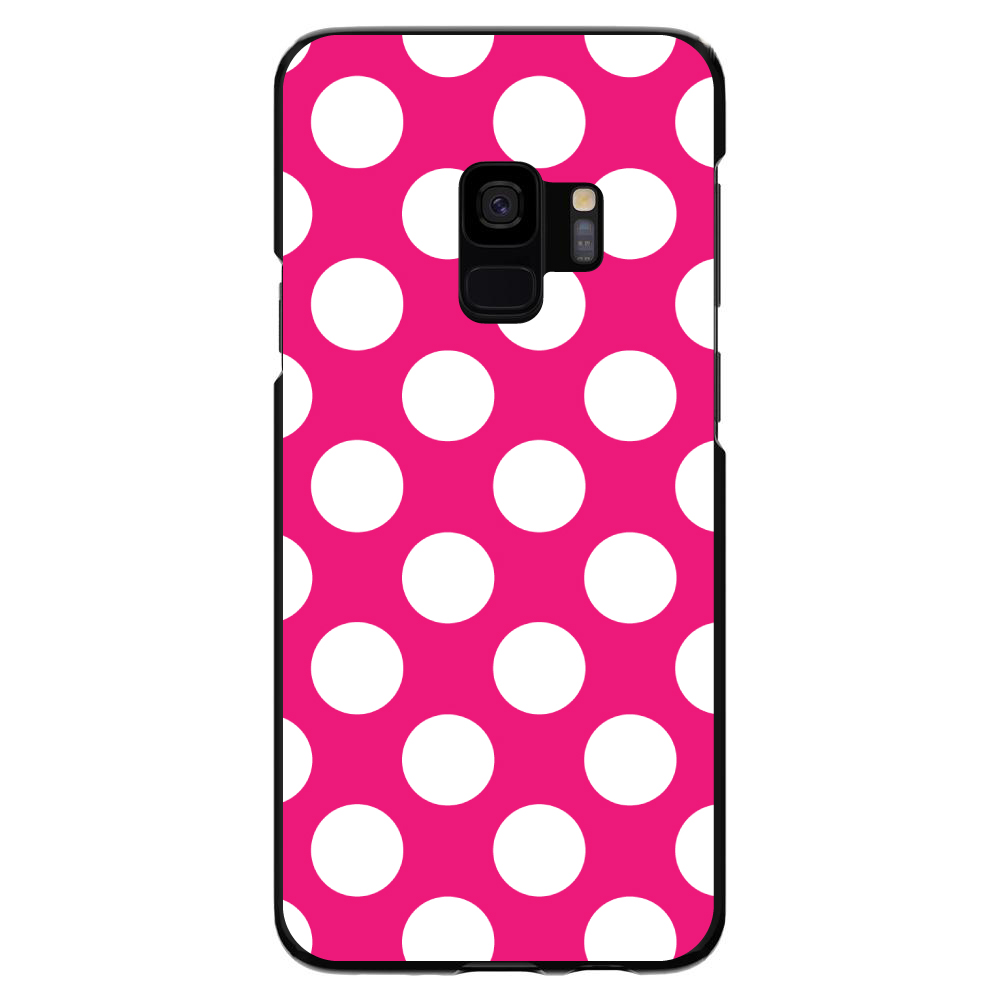 Hard Case Schutzhülle für Samsung Galaxy S weiß & pink gepunktet - Bild 5 von 6