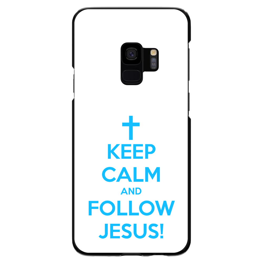 Hard Case Cover for Samsung Galaxy S Keep Calm and Follow Jesus - Picture 5 of 6