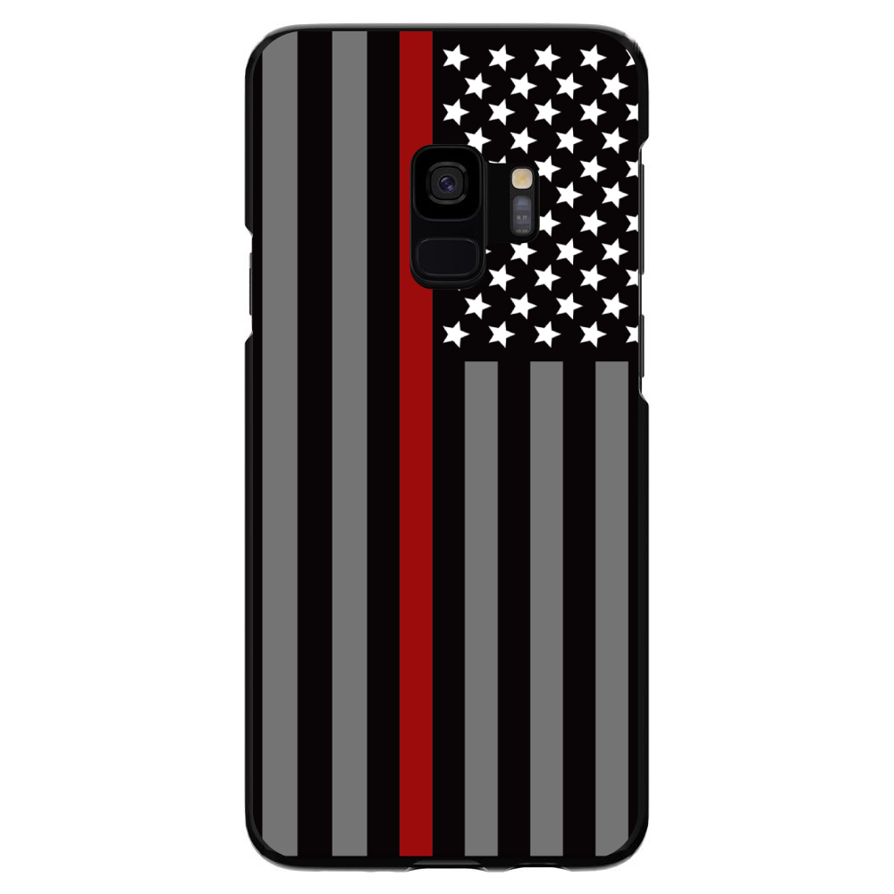 Hard Case Cover for Samsung Galaxy S Thin Red Line US Flag Fire Rescue - Picture 5 of 6