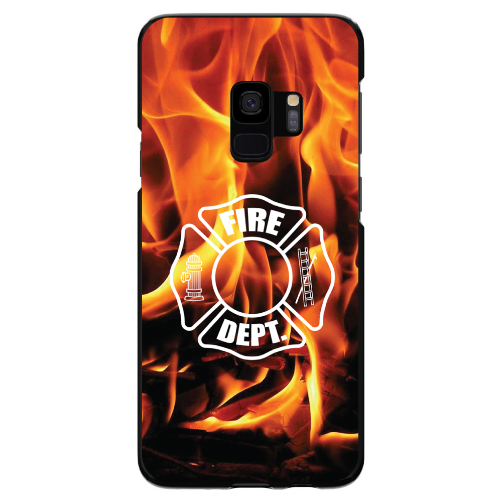 Hard Case Hülle für Samsung Galaxy S Flammen Feuerwehr - Bild 5 von 6