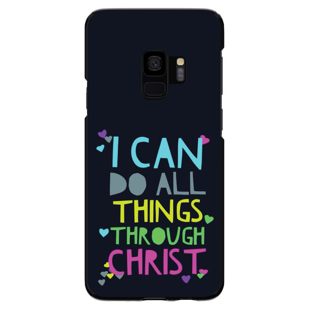 Hardcase Cover für Samsung Galaxy S kann alles durch Christus tun - Bild 5 von 6