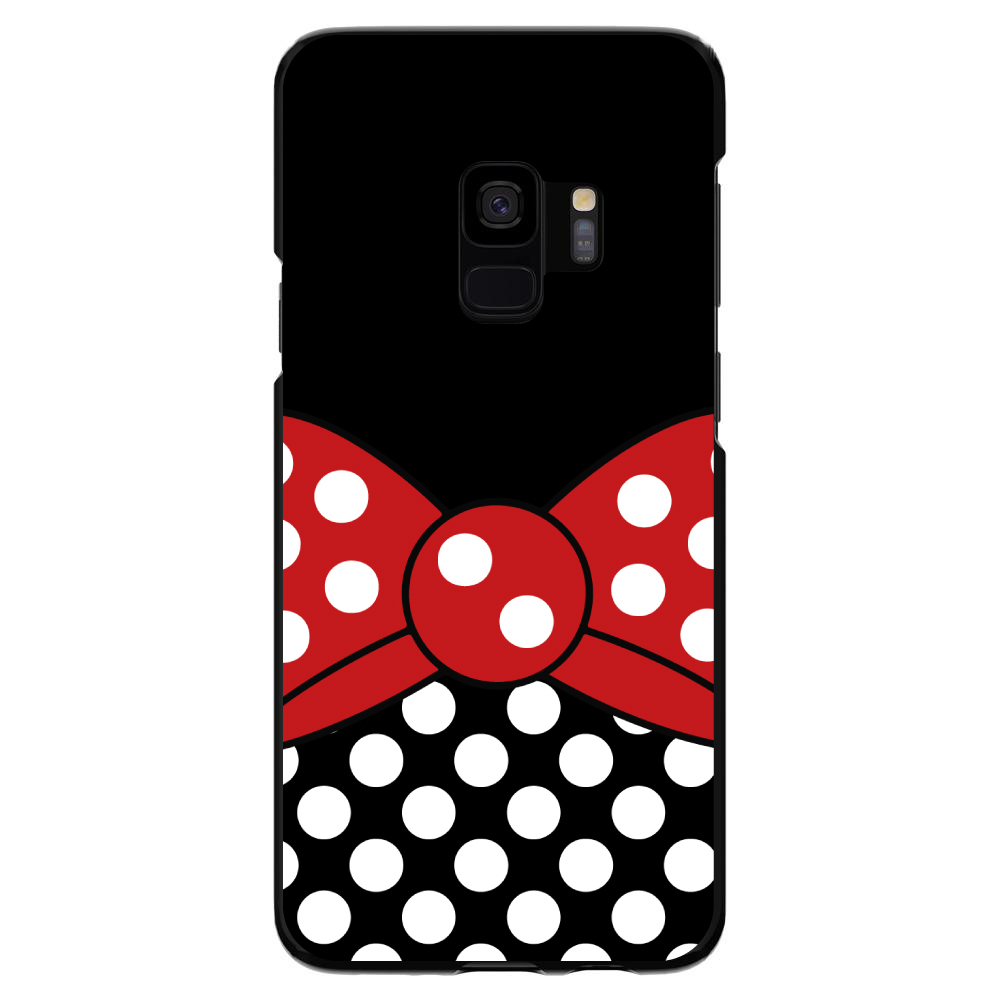 Hard Case Cover for Samsung Galaxy S White Polka Dot Red Bow Minnie - Picture 5 of 6