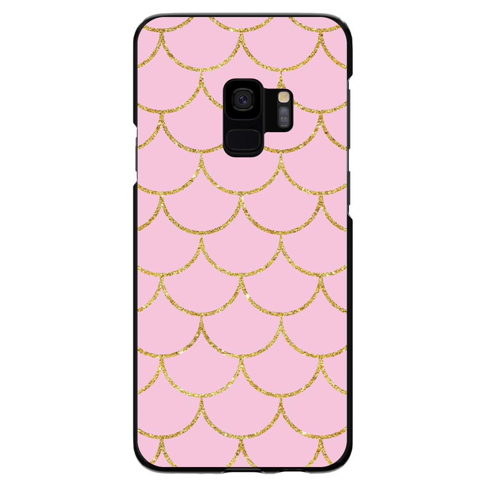 Hard Case Cover for Samsung Galaxy S Pink & Gold Print - Scalloped - Picture 5 of 6