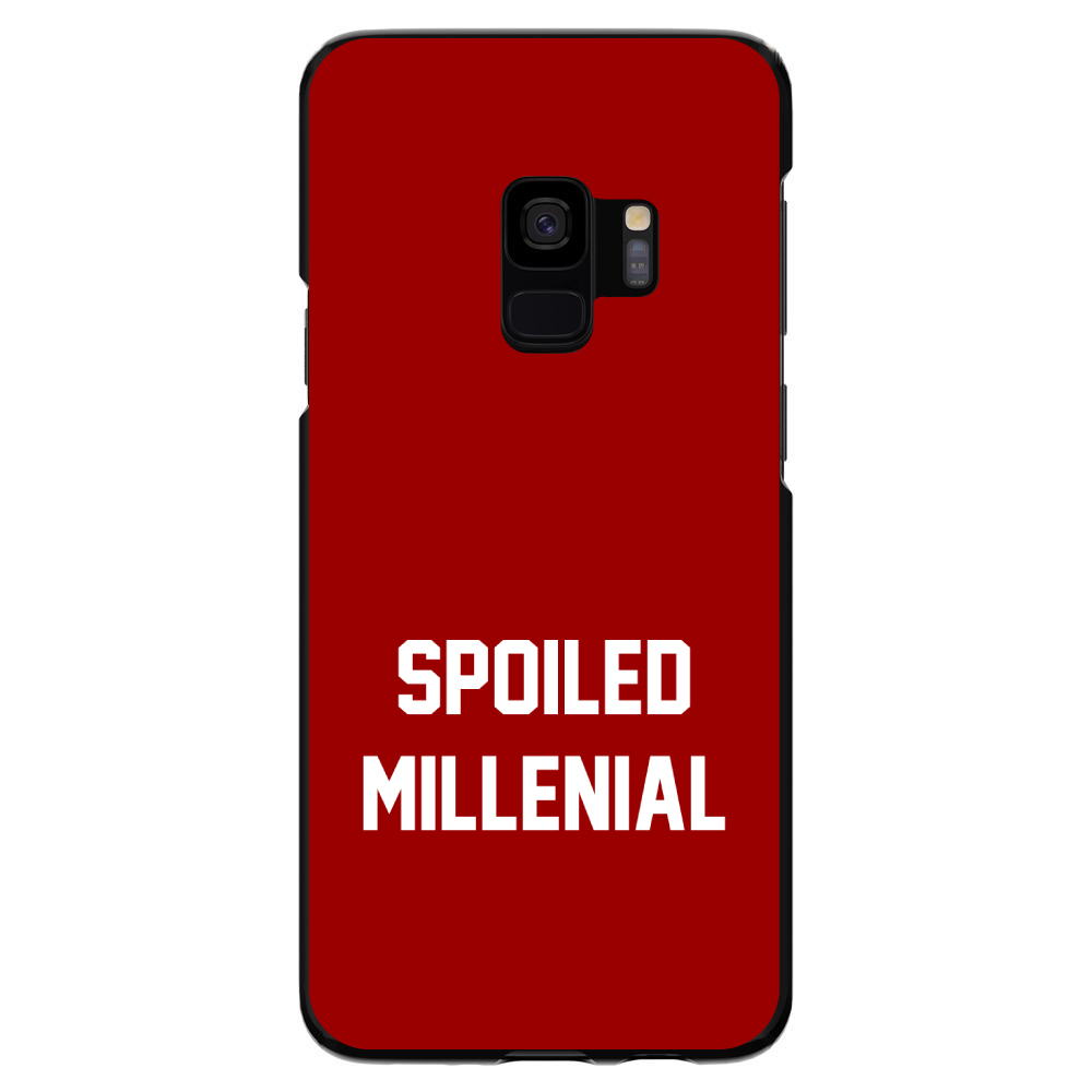 Hard Case Cover for Samsung Galaxy S Spoiled Millenial - Red & White - Picture 5 of 6