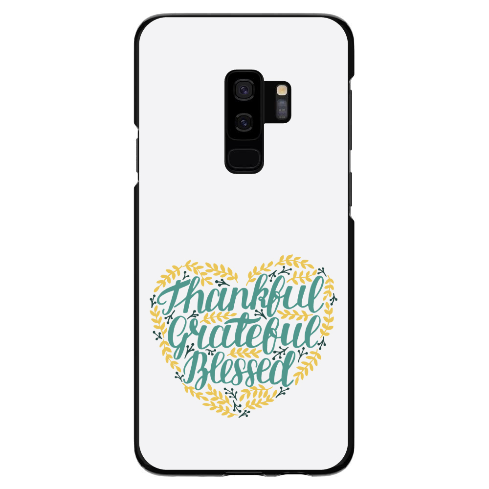 Funda Rígida para Samsung Galaxy S Gracias Bendito - Corazón Flores - Imagen 6 de 6