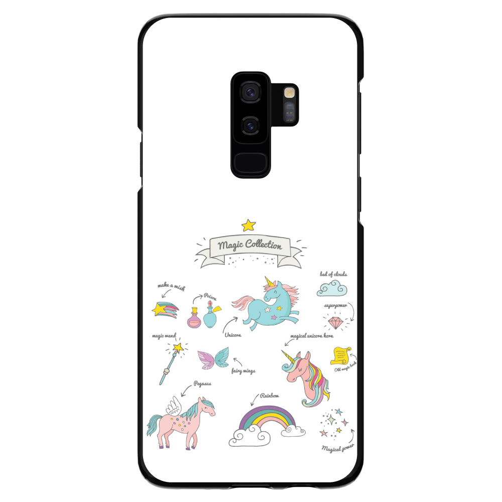 Hard Case Cover for Samsung Galaxy S Magic White Unicorn, Rainbow - Picture 6 of 6