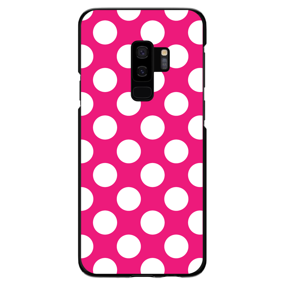 Hard Case Schutzhülle für Samsung Galaxy S weiß & pink gepunktet - Bild 6 von 6