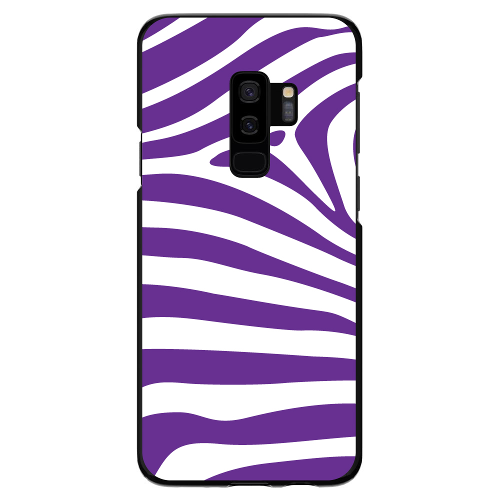 Hard Case Cover for Samsung Galaxy S Purple & White Zebra Skin Stripes - Picture 6 of 6