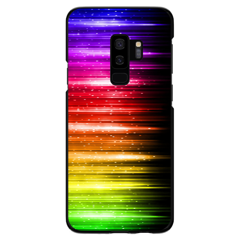 Hard Case Schutzhülle für Samsung Galaxy S Regenbogen leichte leuchtende Linien - Bild 6 von 6
