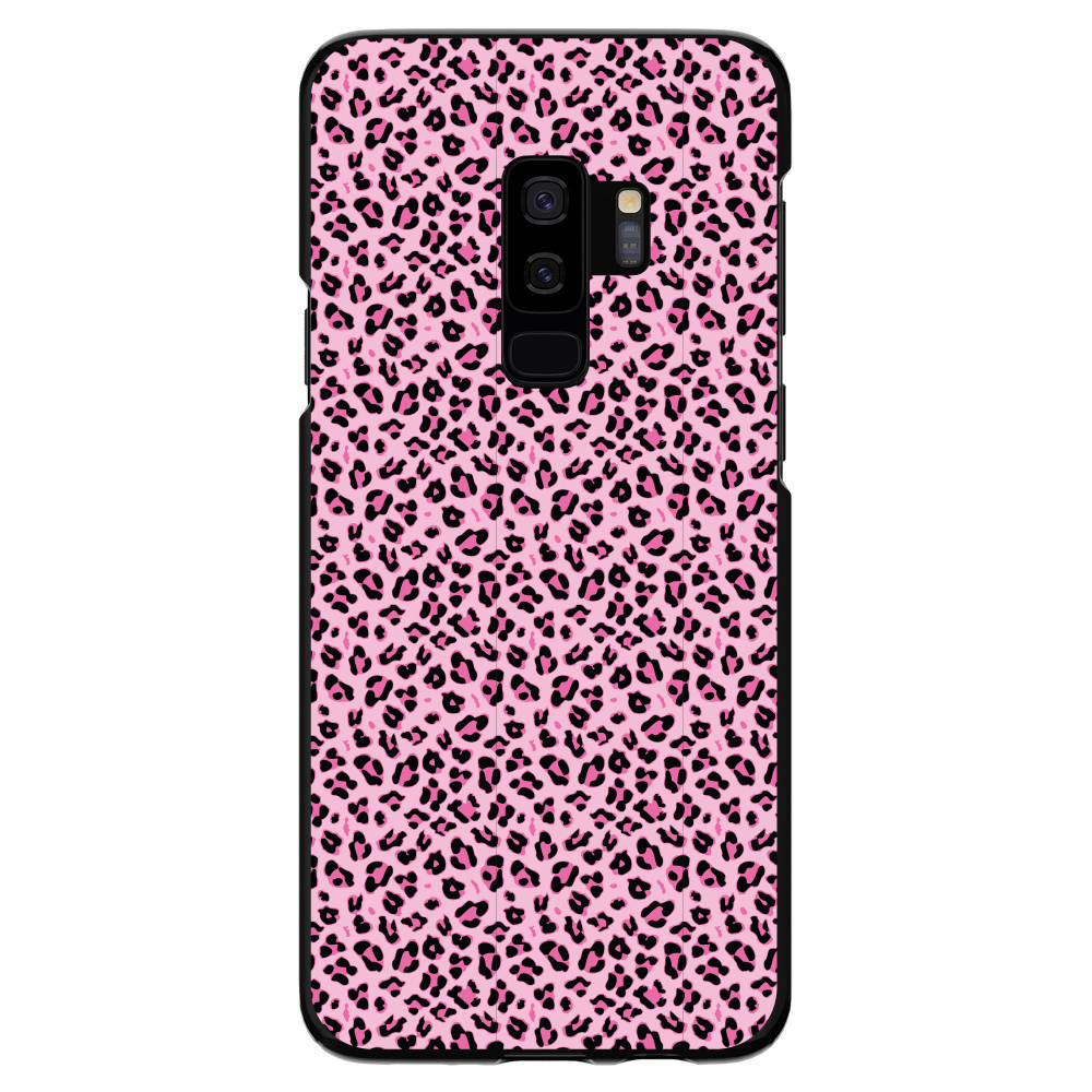 Hard Case Cover for Samsung Galaxy S Black Pink Leopard Skin Spots - Bild 6 von 6