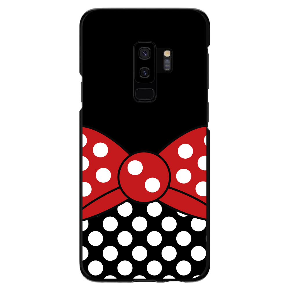 Hard Case Cover for Samsung Galaxy S White Polka Dot Red Bow Minnie - Picture 6 of 6