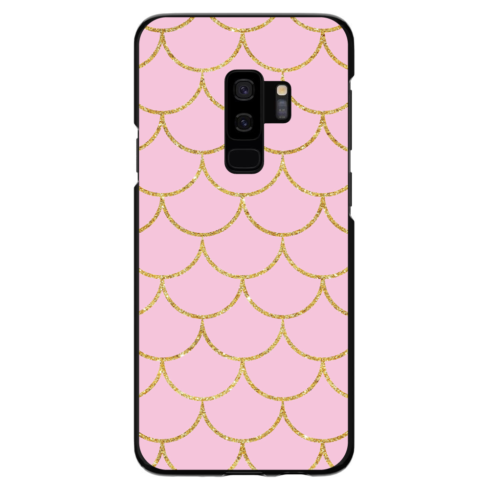Hard Case Cover for Samsung Galaxy S Pink & Gold Print - Scalloped - Picture 6 of 6
