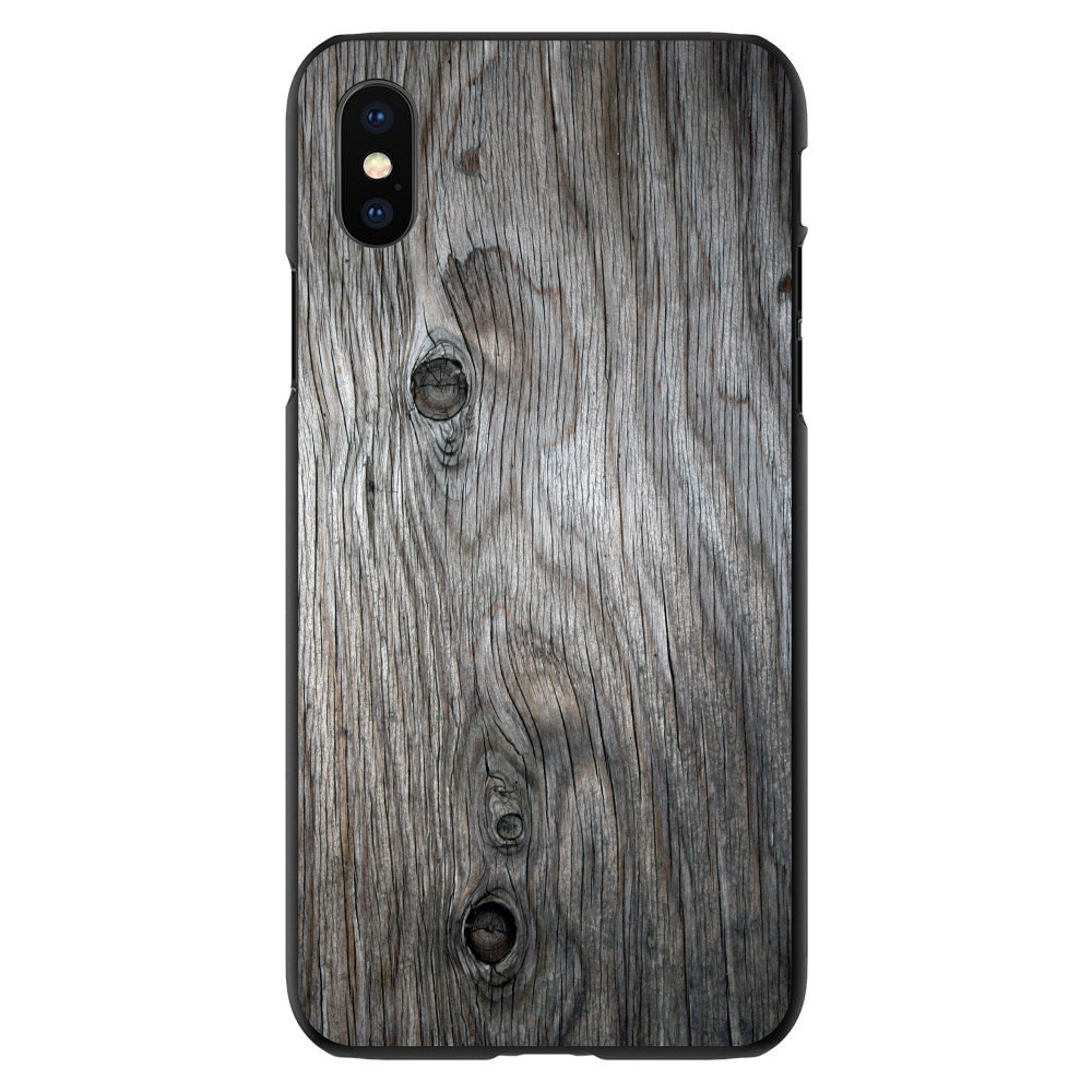 Hard Case Cover for iPhone / Samsung Galaxy Grey Weathered Wood Grain - Picture 9 of 39