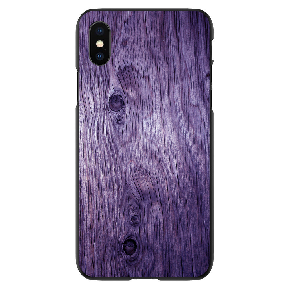 Hard Case Cover for iPhone / Samsung Galaxy Purple Weathered Wood Grain - Picture 9 of 39