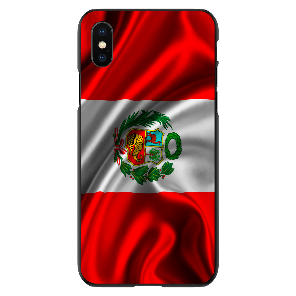Hartschale Abdeckung für iPhone / Samsung Galaxy Peru winkende Flagge - Bild 8 von 38
