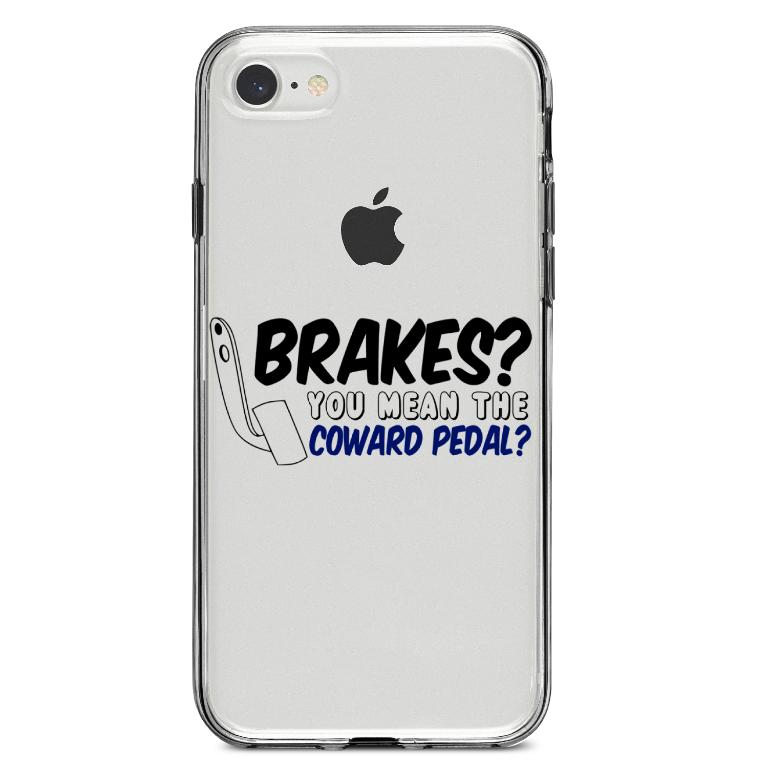 Clear Case for iPhone (Pick Model) Brakes? The Coward Pedal? eBay