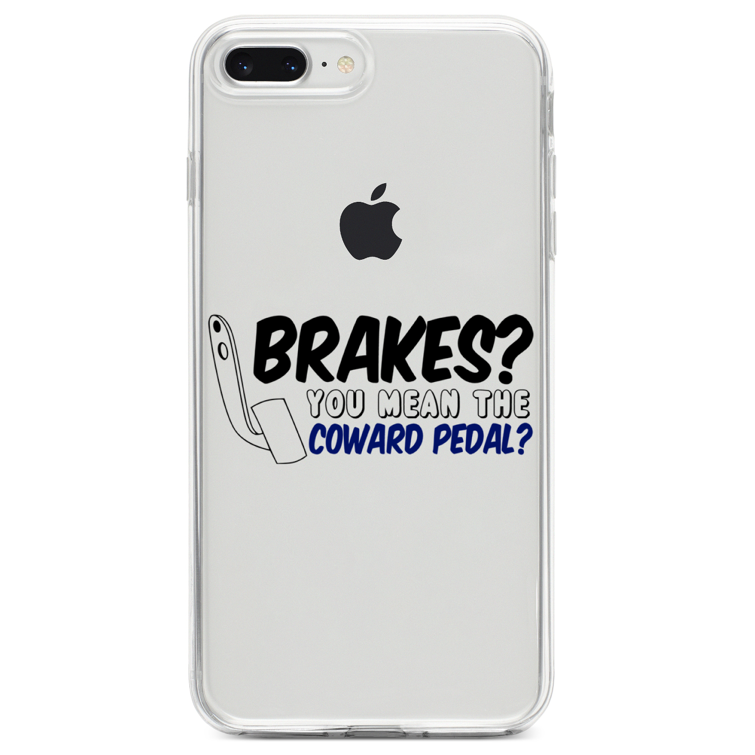 Clear Case for iPhone (Pick Model) Brakes? The Coward Pedal? eBay