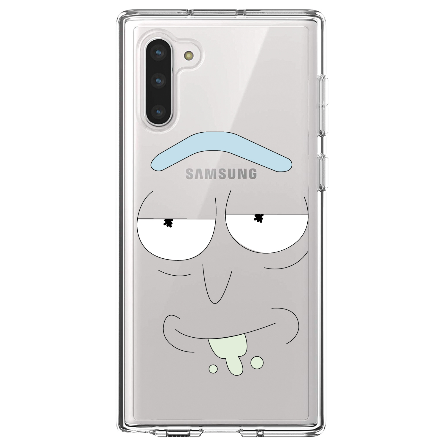 Funda transparente para Galaxy Note ""Wubba Lubba Dub Dub"" cara - Imagen 4 de 7