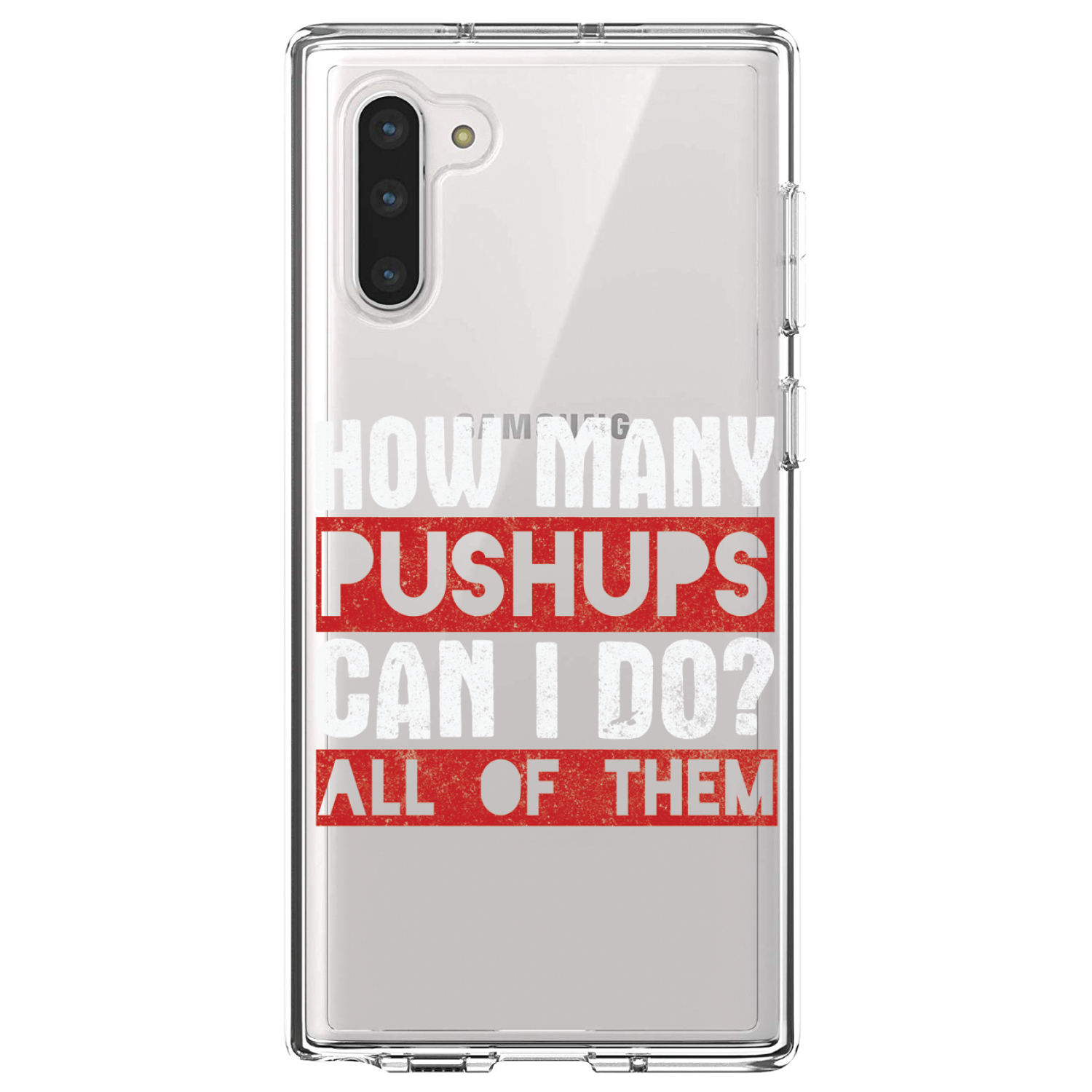 Clear Case für Galaxy Note Wie viele Liegestütze? Alle - Bild 4 von 7