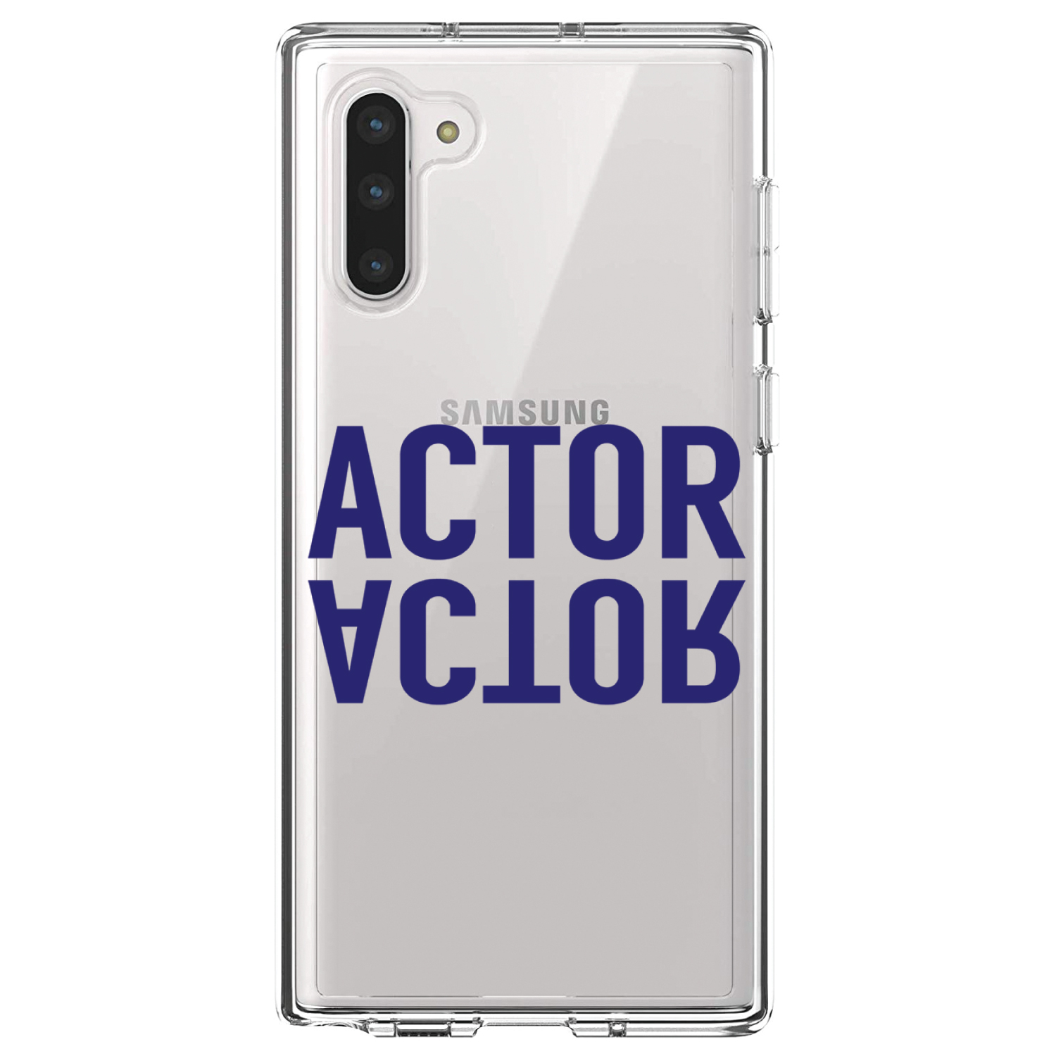 Clear Case for Galaxy Note Actor (Reflection) - Picture 4 of 7