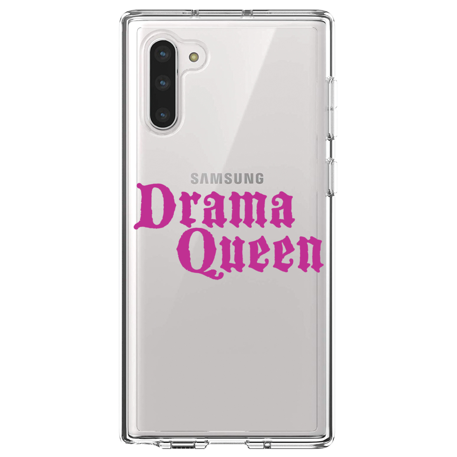 Clear Case for Galaxy Note Drama Queen - Picture 4 of 7