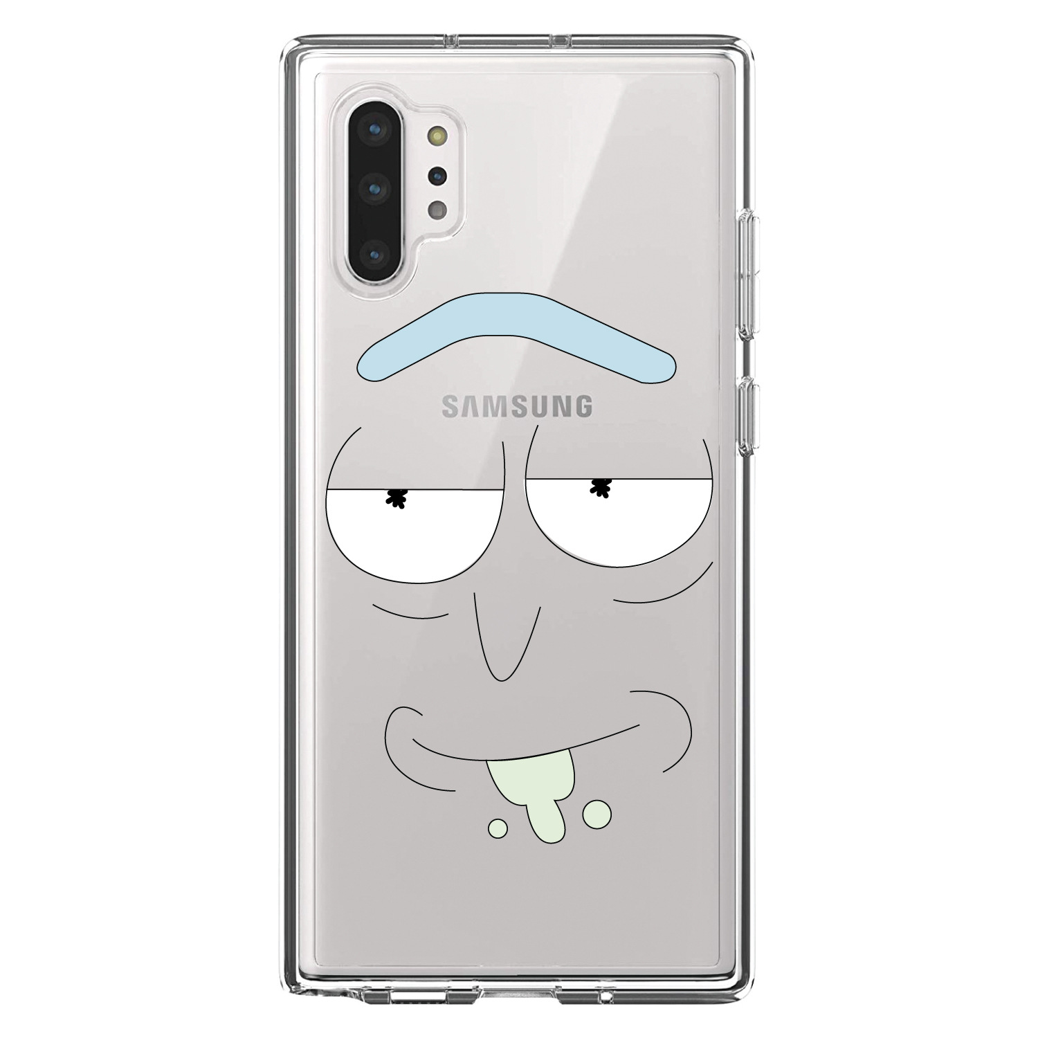 Funda transparente para Galaxy Note ""Wubba Lubba Dub Dub"" cara - Imagen 5 de 7