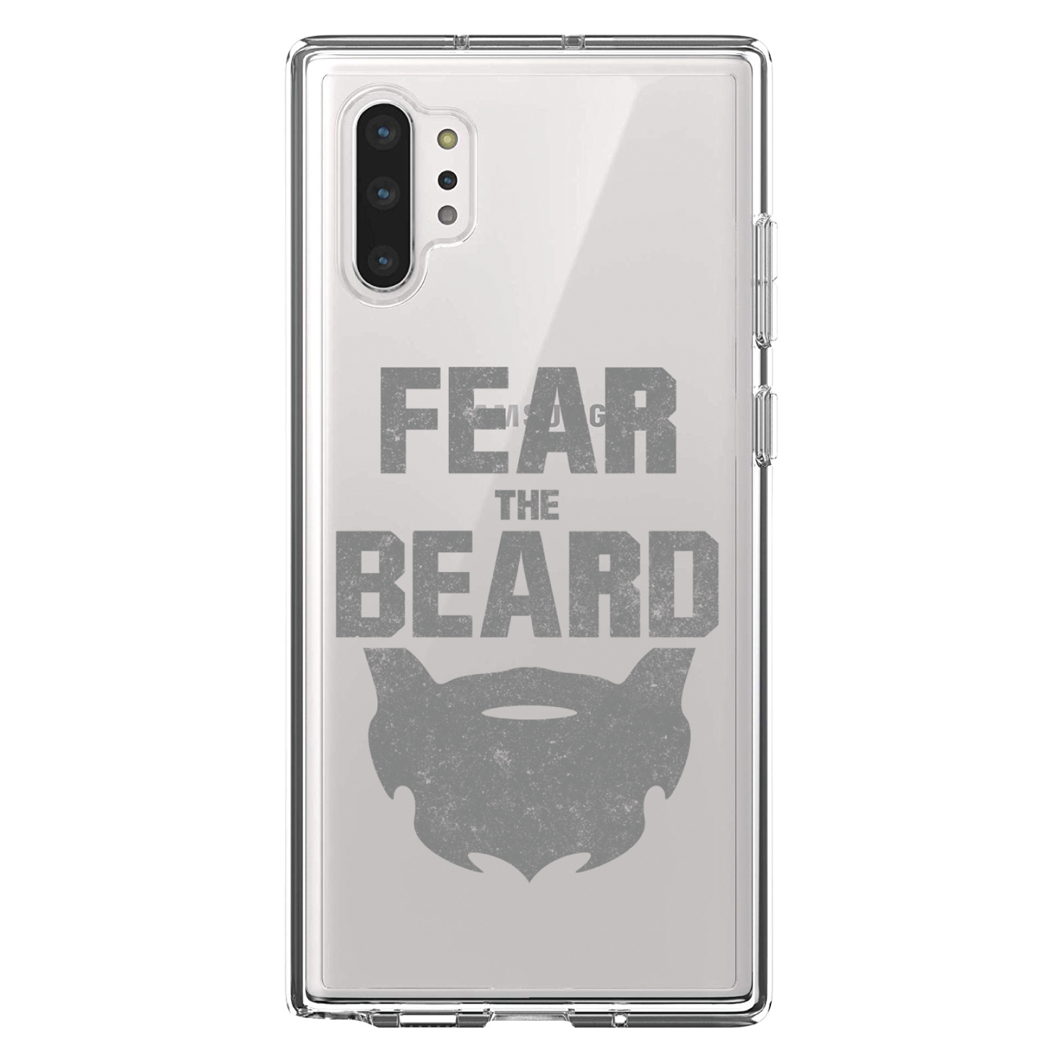 Clear Case for Galaxy Note Fear the Beard - Picture 5 of 7