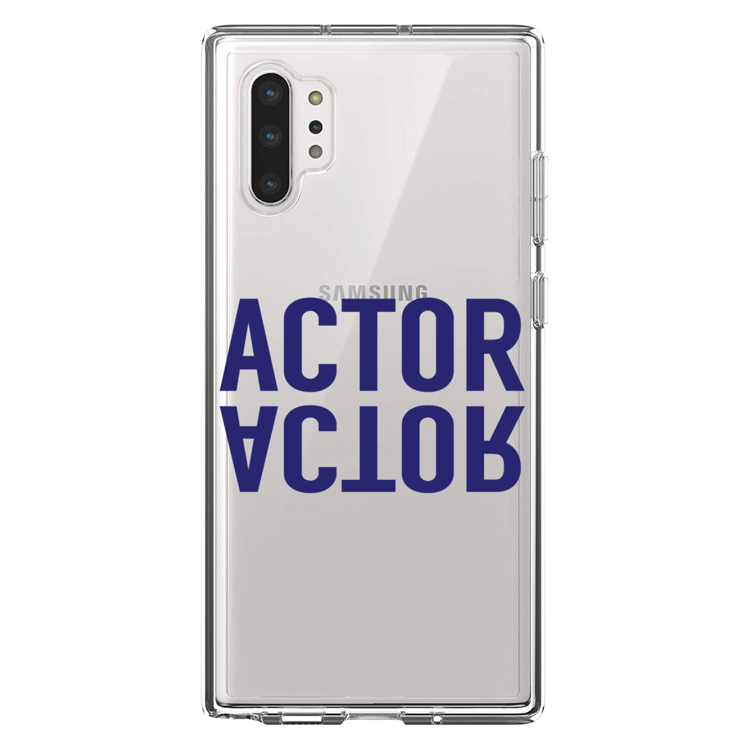 Clear Case for Galaxy Note Actor (Reflection) - Picture 5 of 7