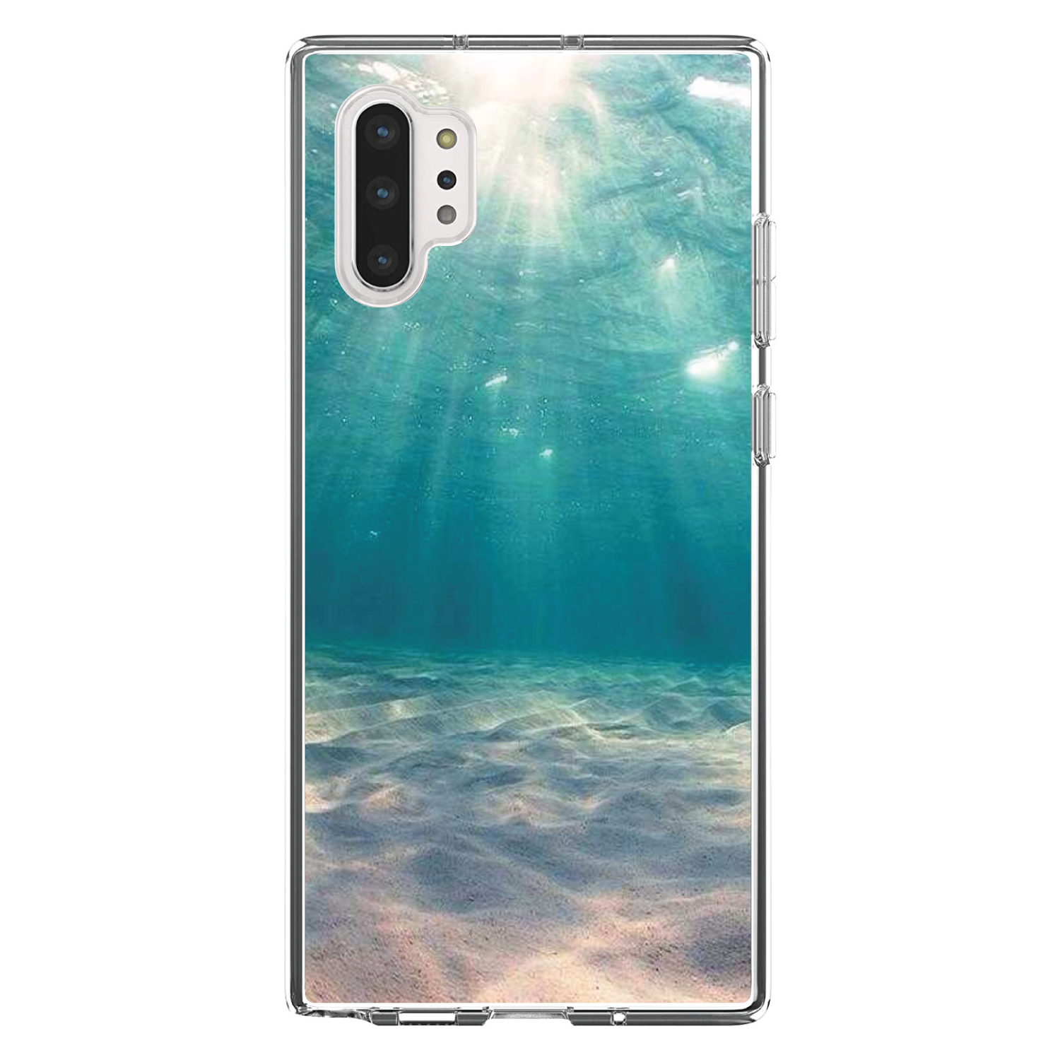 Clear Case for Galaxy Note Underwater Sun Sand - Picture 5 of 7