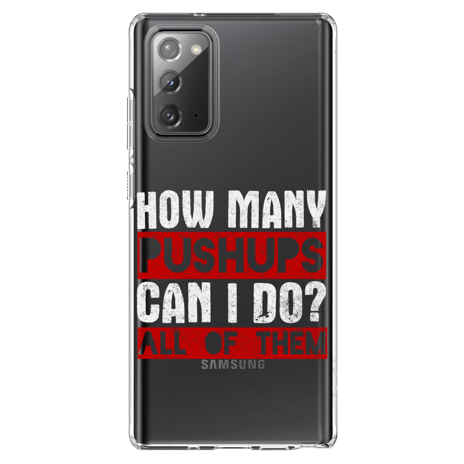 Clear Case für Galaxy Note Wie viele Liegestütze? Alle - Bild 2 von 7