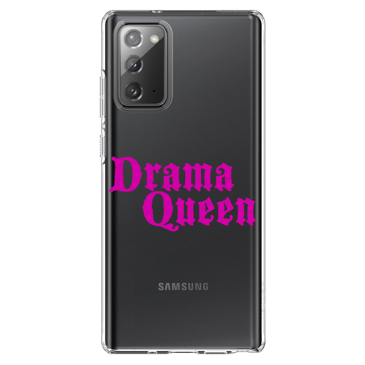 Clear Case for Galaxy Note Drama Queen - Picture 2 of 7