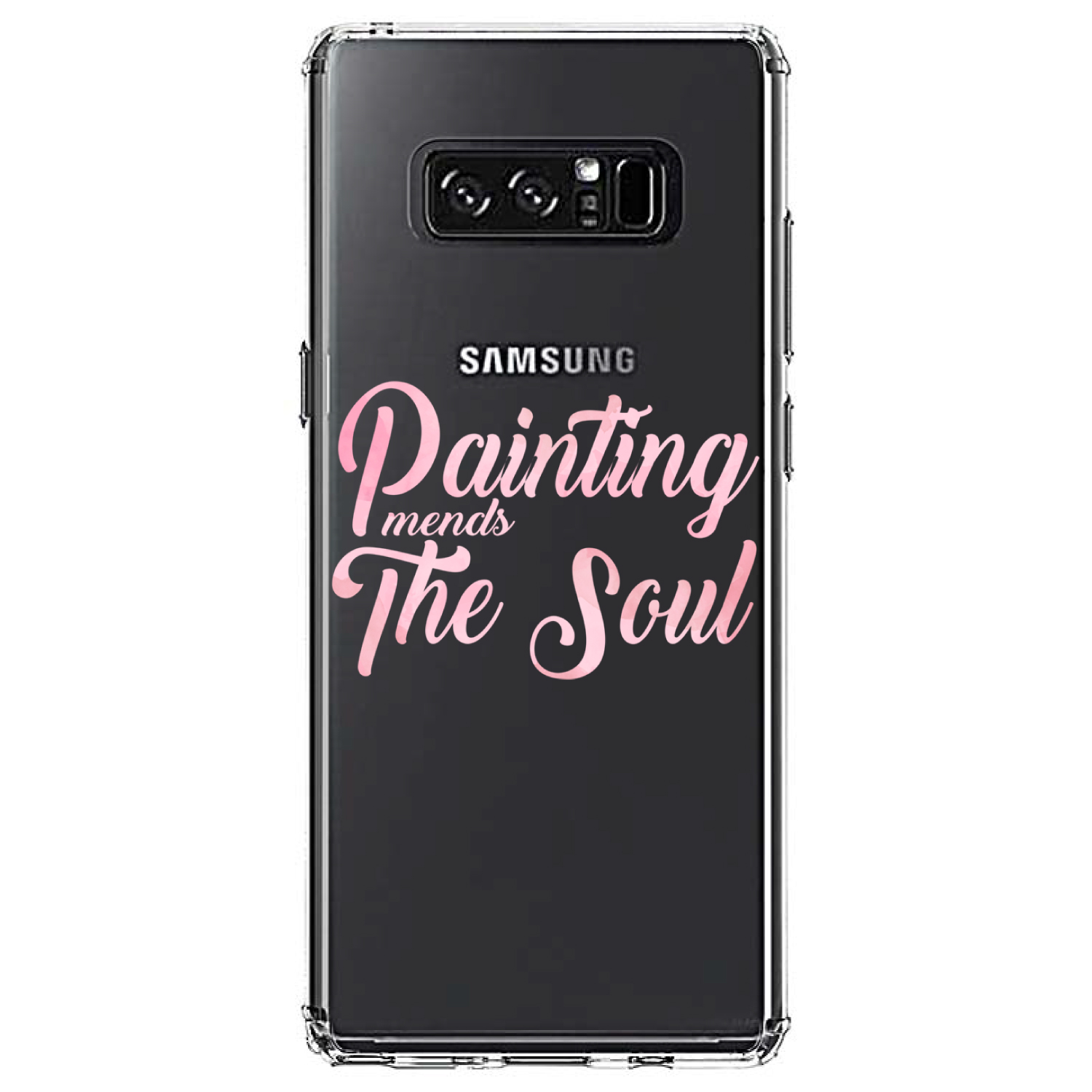 Clear Case for Galaxy S (Pick Model) Painting Mends the Soul | eBay