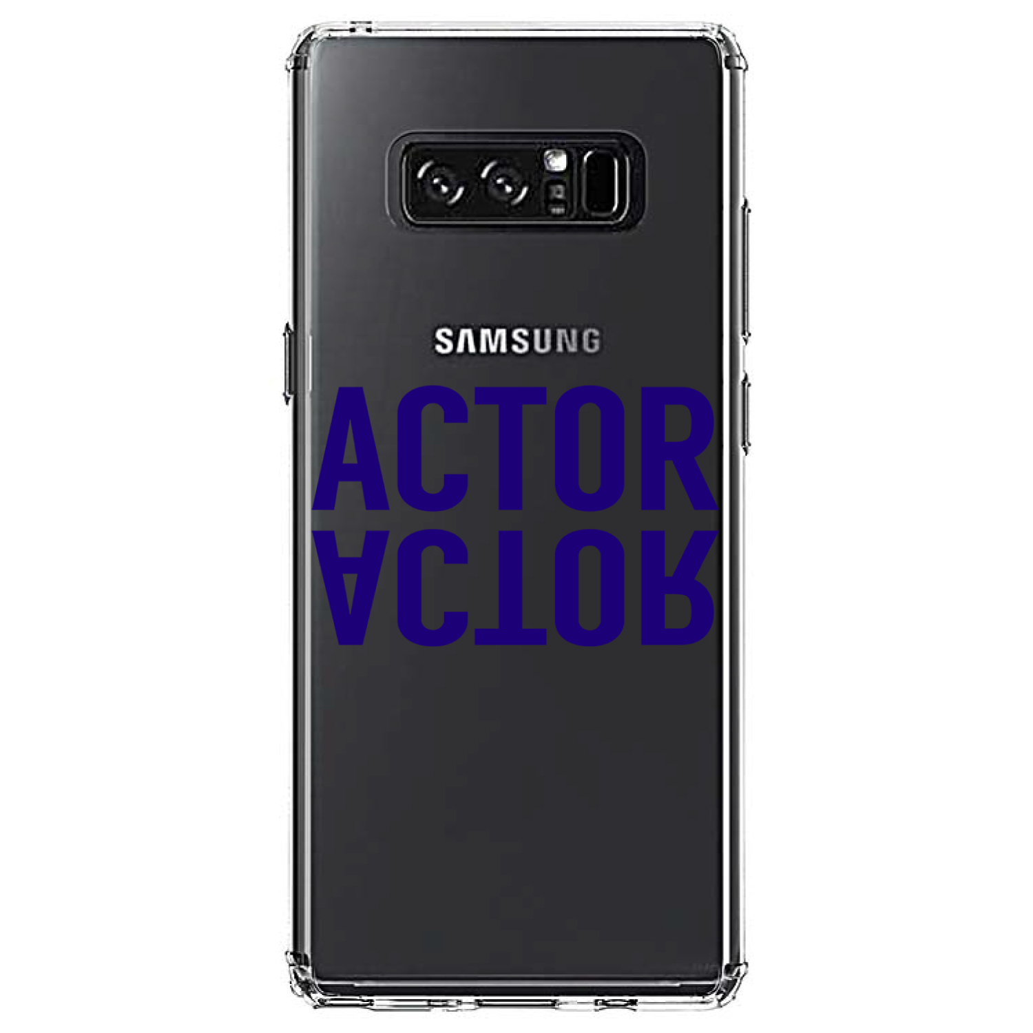 Clear Case for Galaxy Note Actor (Reflection) - Picture 7 of 7