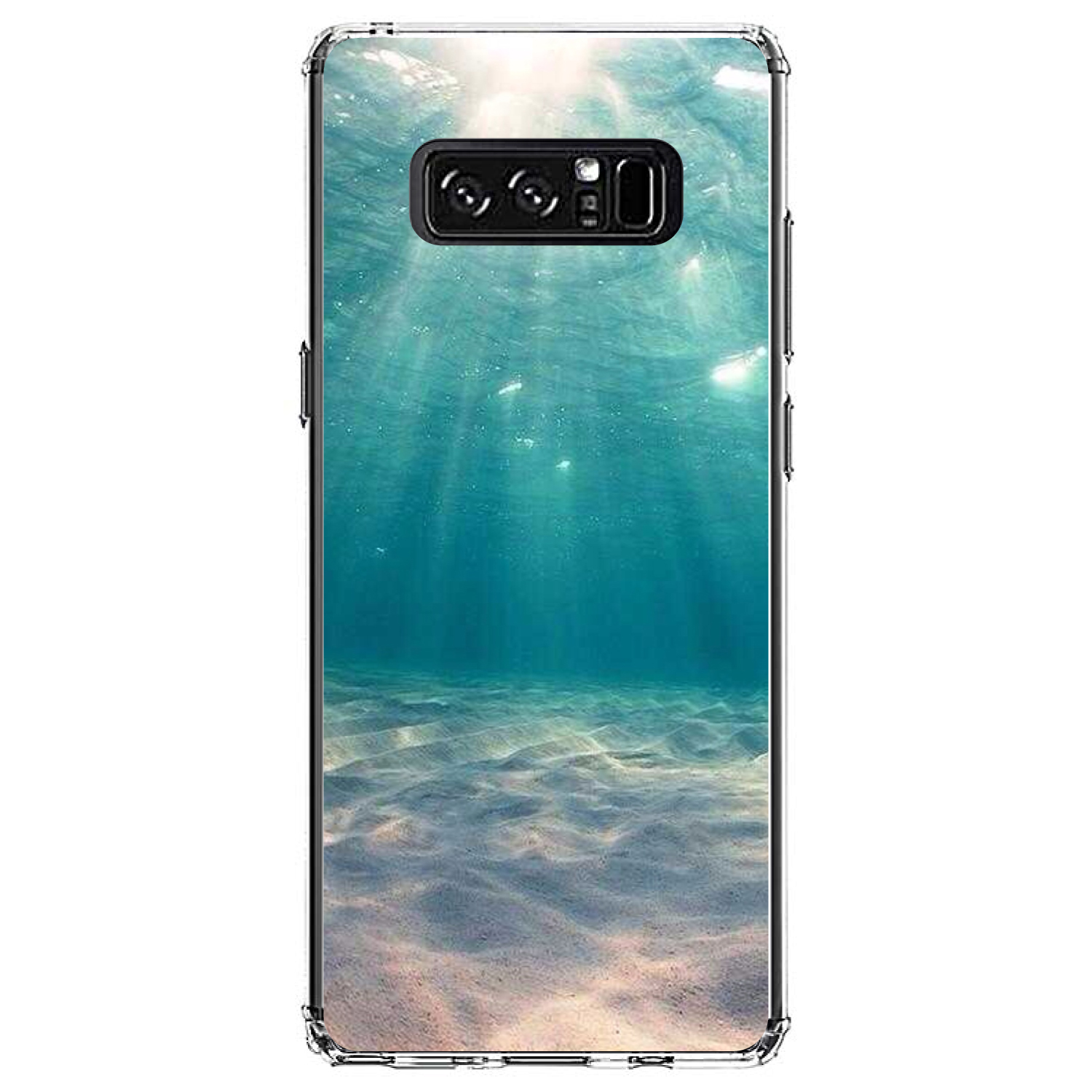 Clear Case for Galaxy Note Underwater Sun Sand - Picture 7 of 7