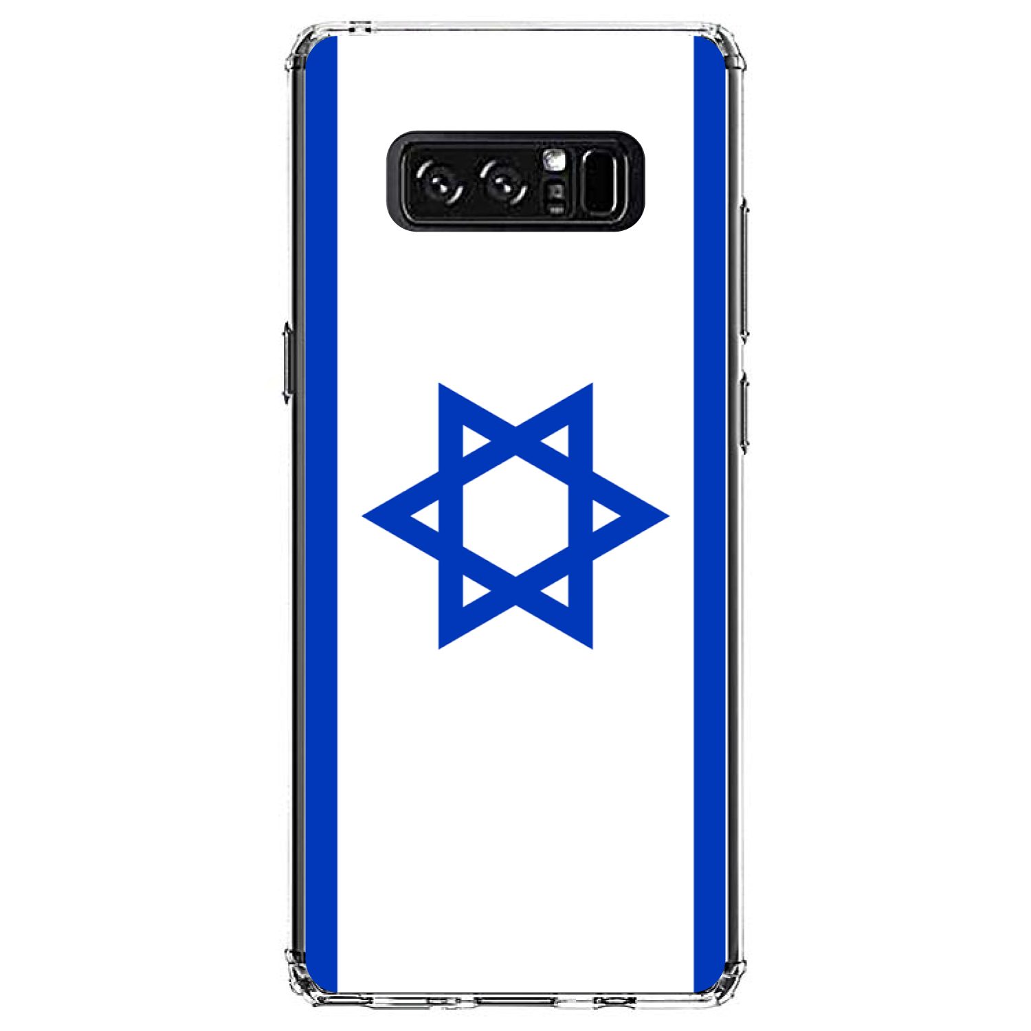 Clear Case for Galaxy Note Israel Israeli Flag - Picture 7 of 7