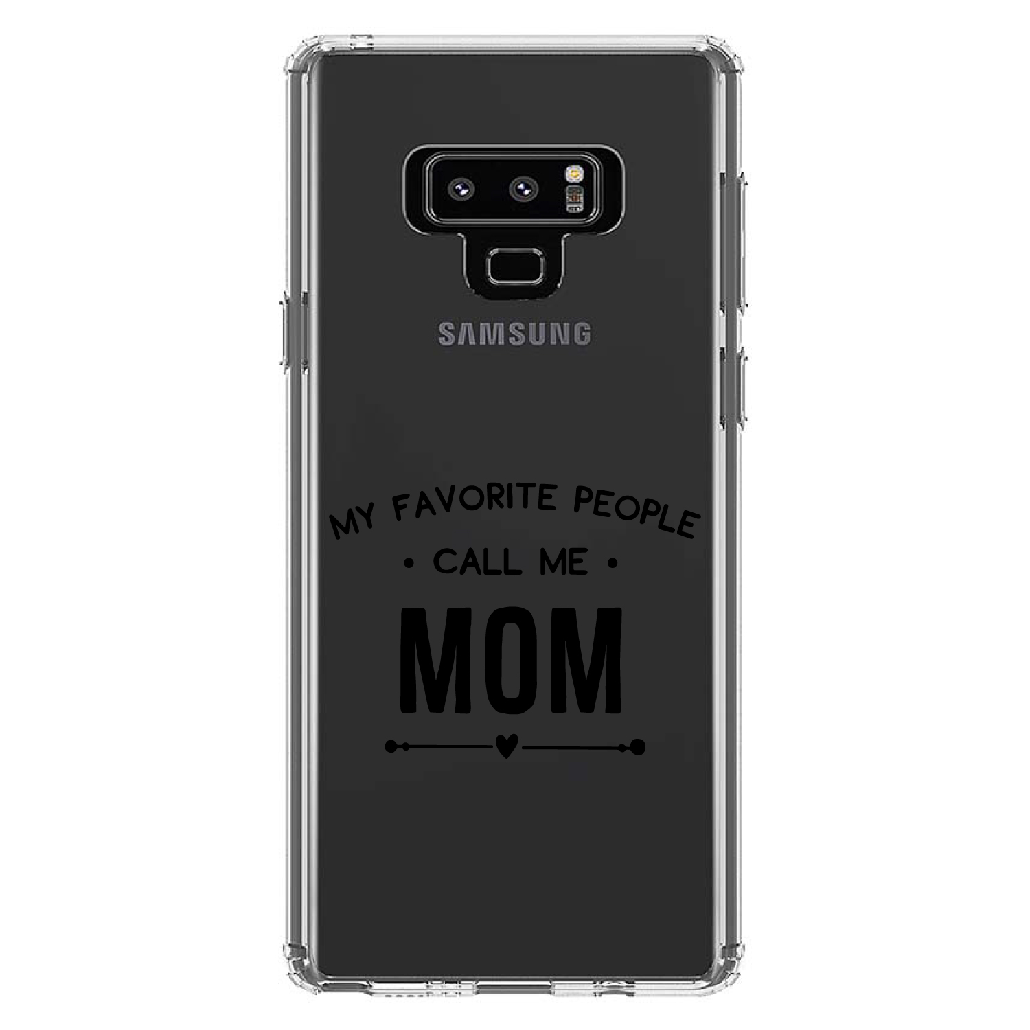 Clear Case for Galaxy Note My Favorite People Call Me Mom - Picture 6 of 7
