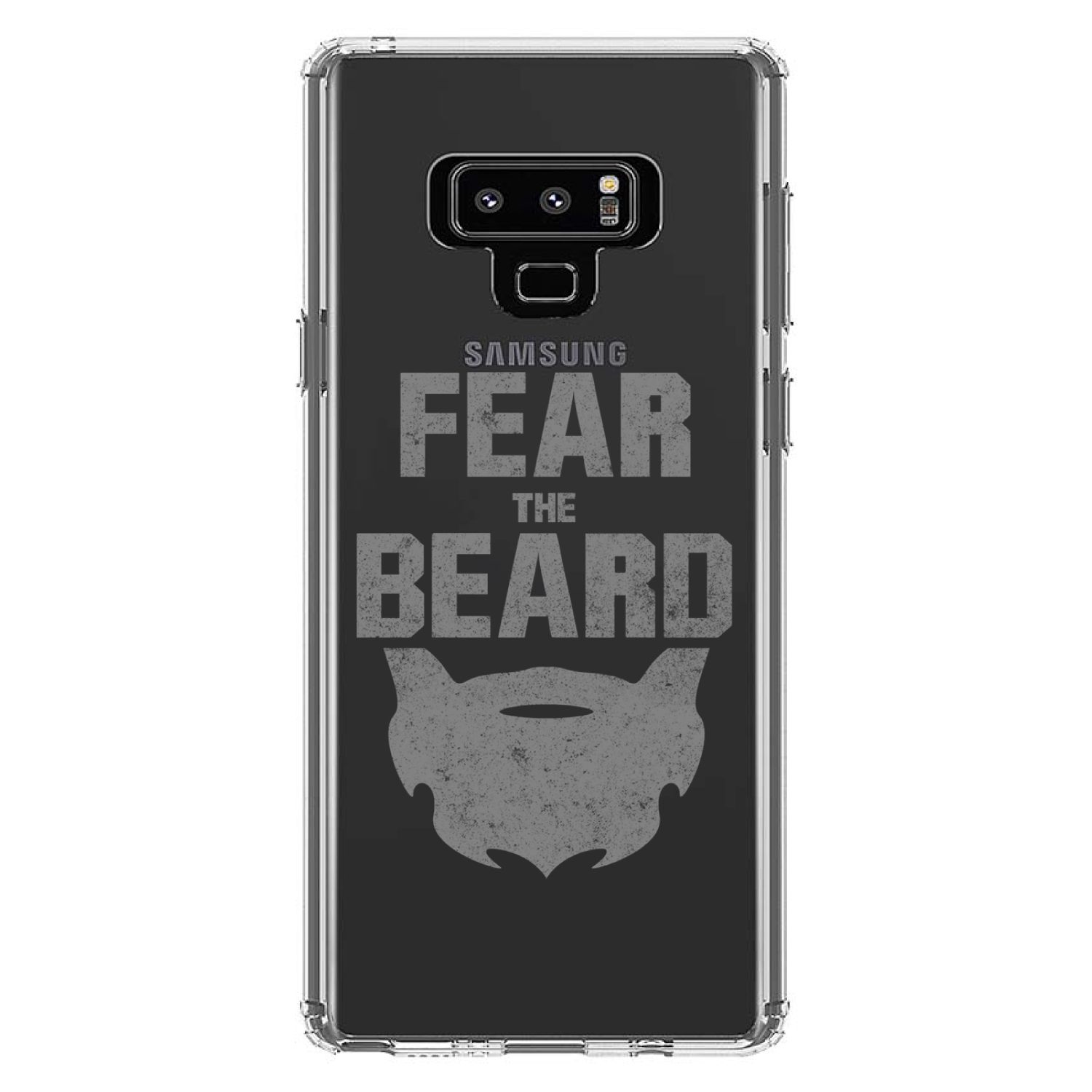 Clear Case for Galaxy Note Fear the Beard - Picture 6 of 7