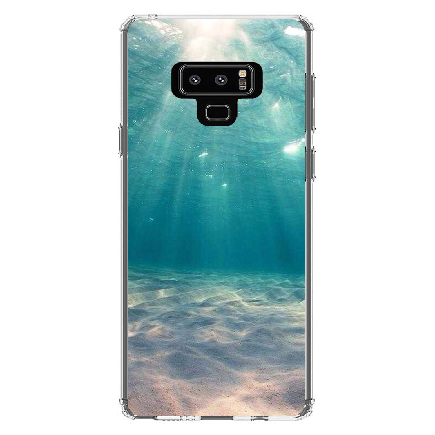 Clear Case for Galaxy Note Underwater Sun Sand - Picture 6 of 7