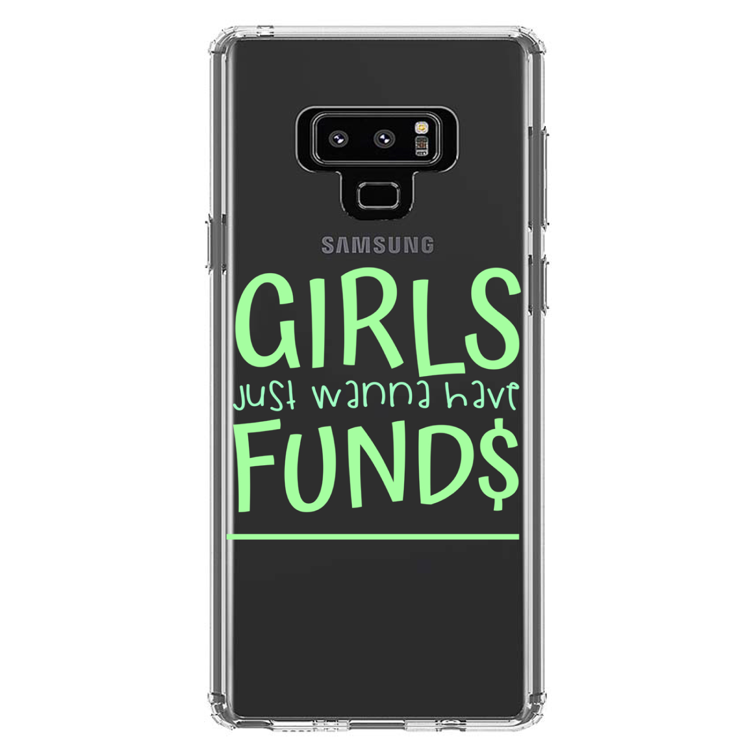 Clear Case For Galaxy Note Girls Just Wanna Have Fund Ebay