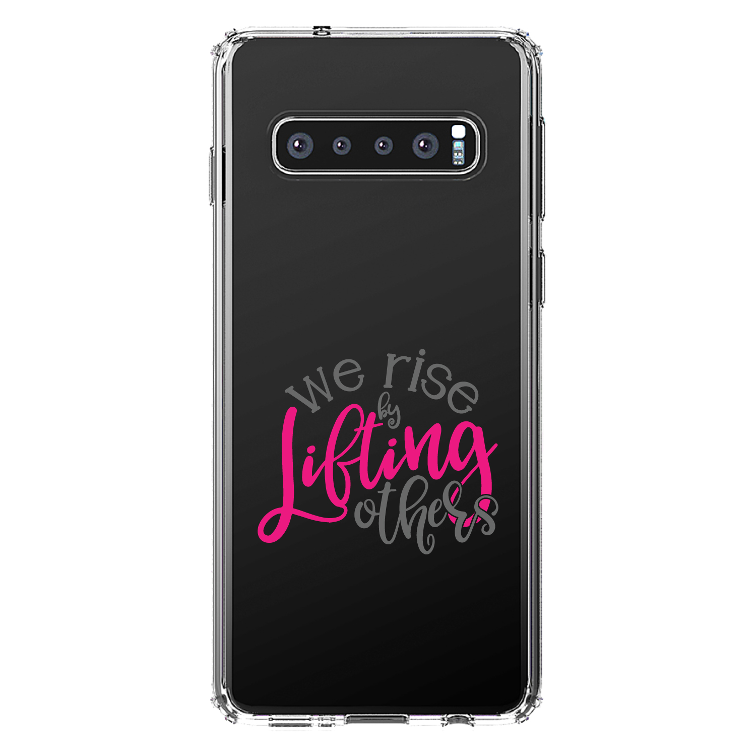 Clear Case for Galaxy S (Pick Model) We Rise by Lifting Others - Picture 8 of 12