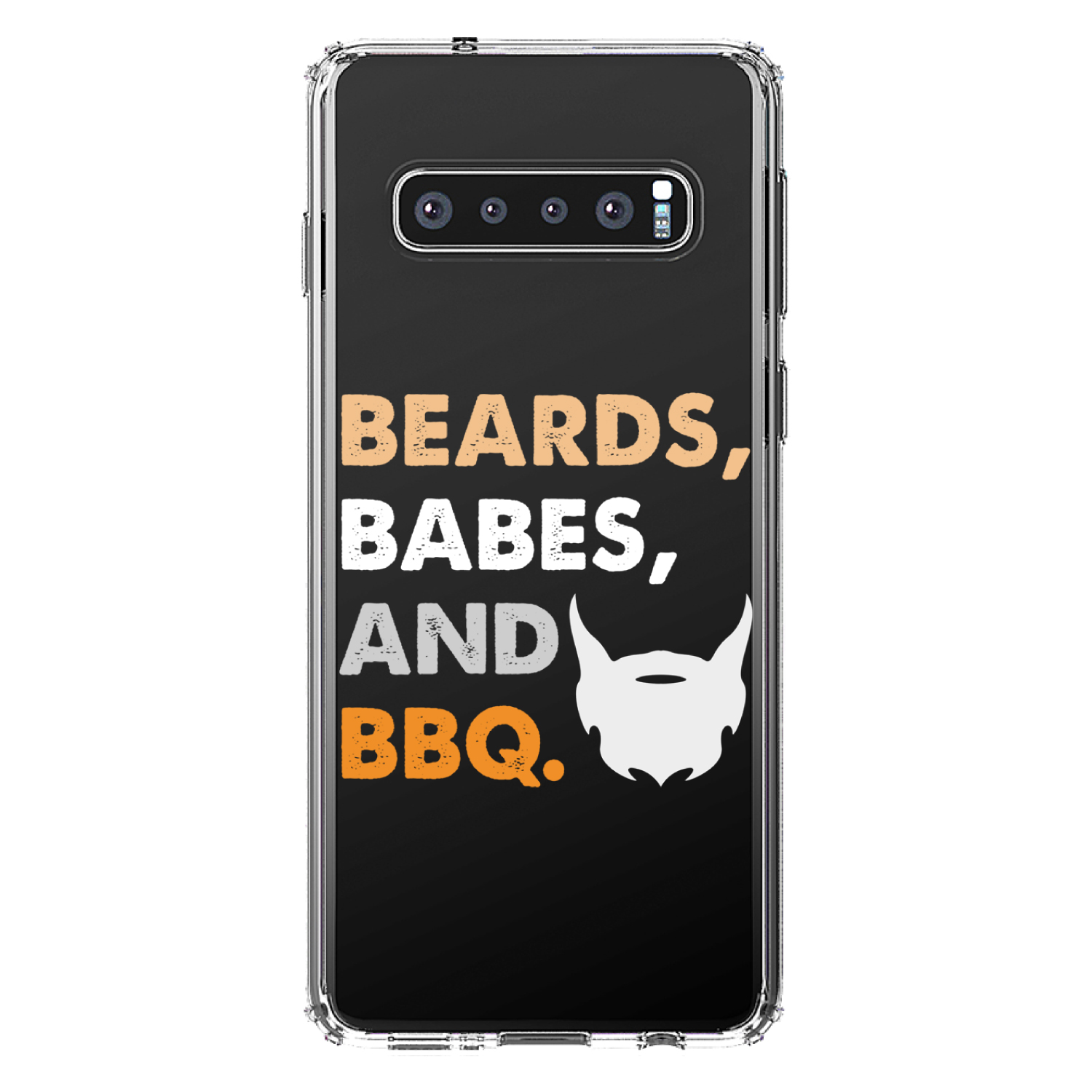 Clear Case for Galaxy S (Pick Model) Beards, Babes And BBQ - Picture 8 of 12
