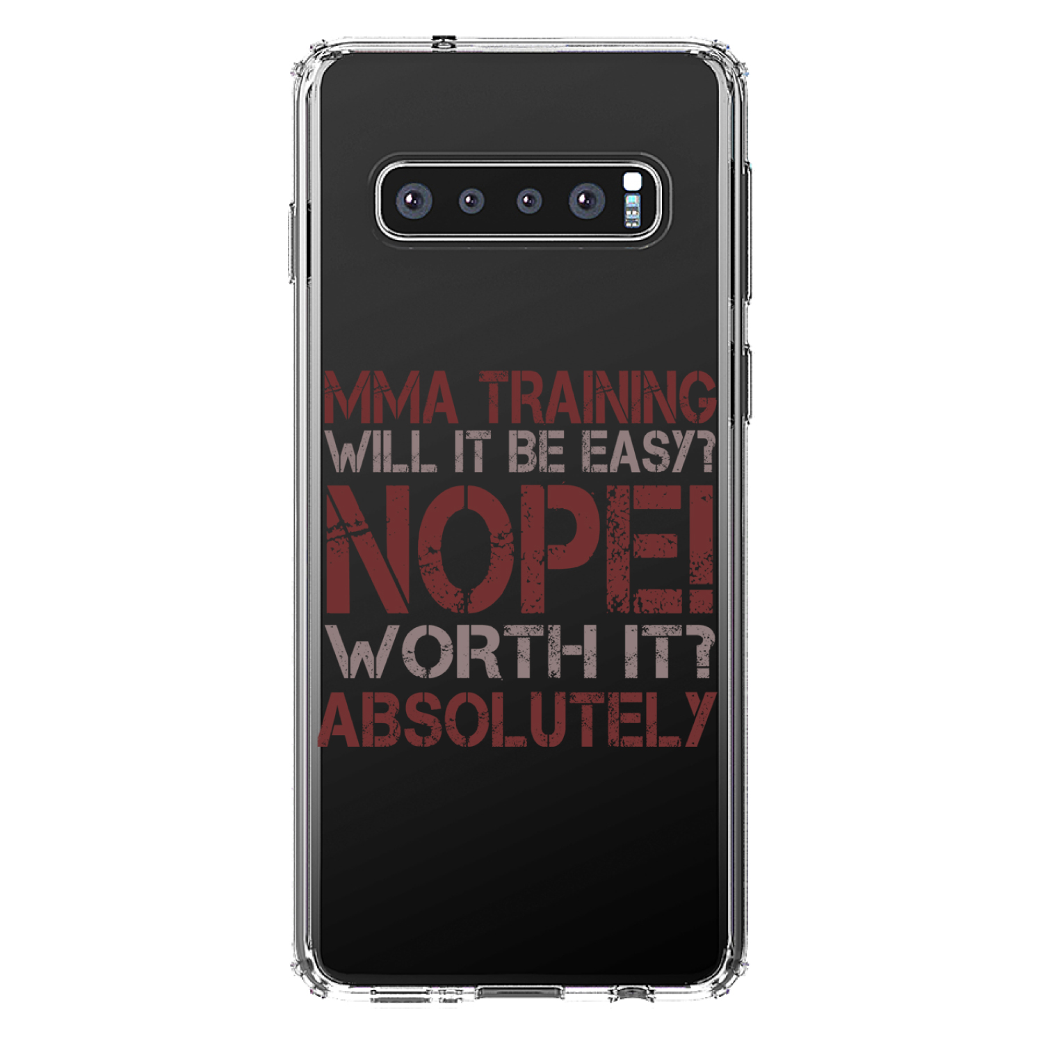 Funda transparente para Galaxy S (elige modelo) MMA entrenamiento fácil? Nope! Vale la pena! - Imagen 8 de 12