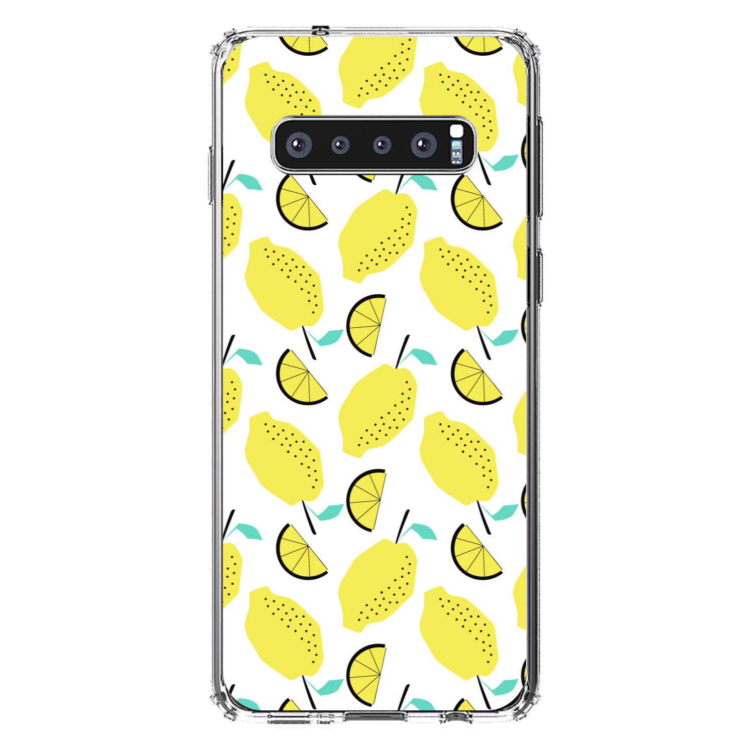 Clear Case for Galaxy S (Pick Model) Lemon Pattern Lemonade - Picture 8 of 12