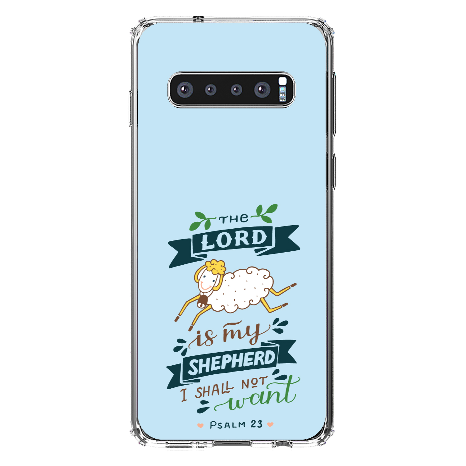 Clear Case for Galaxy S (Pick Model) Lord is My Shepherd Shall Not Want - Picture 8 of 12