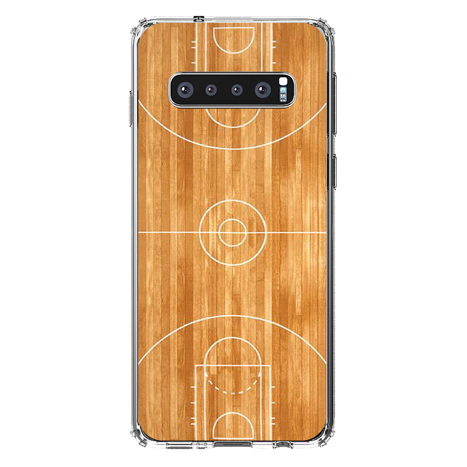 Clear Case for Galaxy S (Pick Model) Basketball Court Layout - Picture 8 of 12