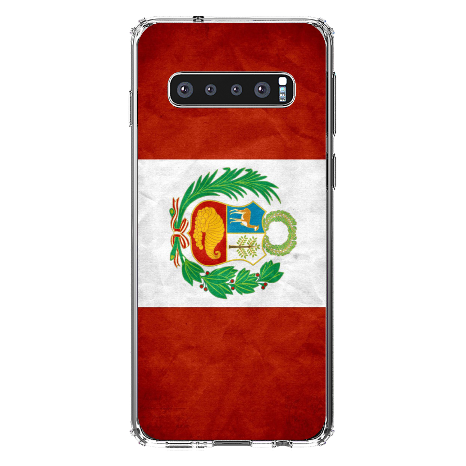 Clear Case for Galaxy S (Pick Model) Peru Old Flag - Picture 8 of 12